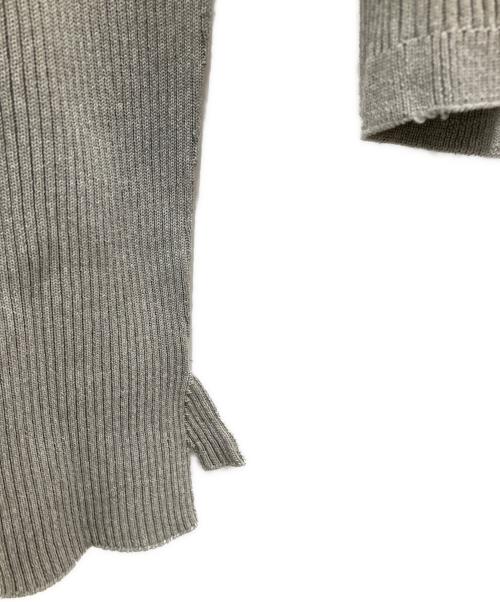 ETRE TOKYO（エトレトウキョウ）ETRE TOKYO (エトレトウキョウ) ホールガーメントタートルニットプルオーバー グレー サイズ:Fの古着・服飾アイテム