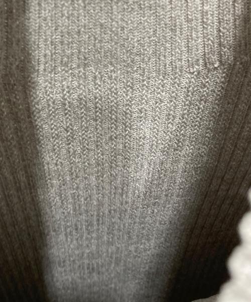 ETRE TOKYO（エトレトウキョウ）ETRE TOKYO (エトレトウキョウ) ホールガーメントタートルニットプルオーバー グレー サイズ:Fの古着・服飾アイテム