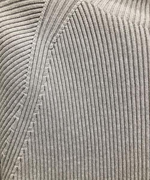 ETRE TOKYO（エトレトウキョウ）ETRE TOKYO (エトレトウキョウ) ホールガーメントタートルニットプルオーバー グレー サイズ:Fの古着・服飾アイテム