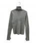 ETRE TOKYO（エトレトウキョウ）の古着「ホールガーメントタートルニットプルオーバー」｜グレー