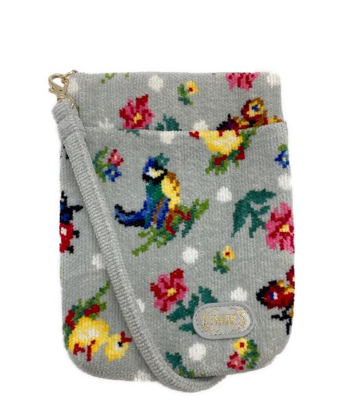 FEILER（フェイラー）FEILER (フェイラー) ハイジドット スマホショルダーバッグ グレーの古着・服飾アイテム