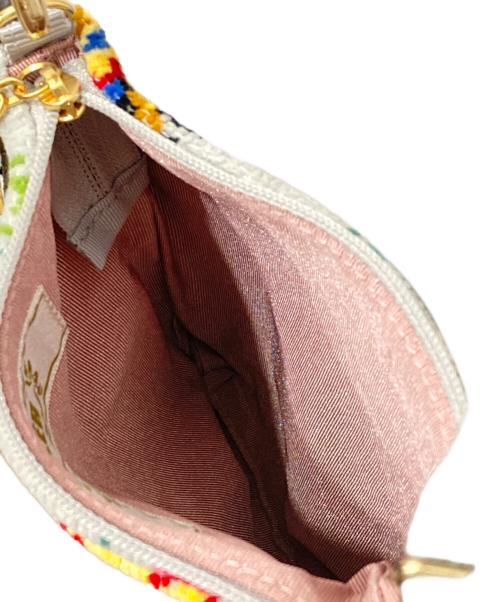 FEILER（フェイラー）FEILER (フェイラー) ハイジドット スマホショルダーバッグ グレーの古着・服飾アイテム