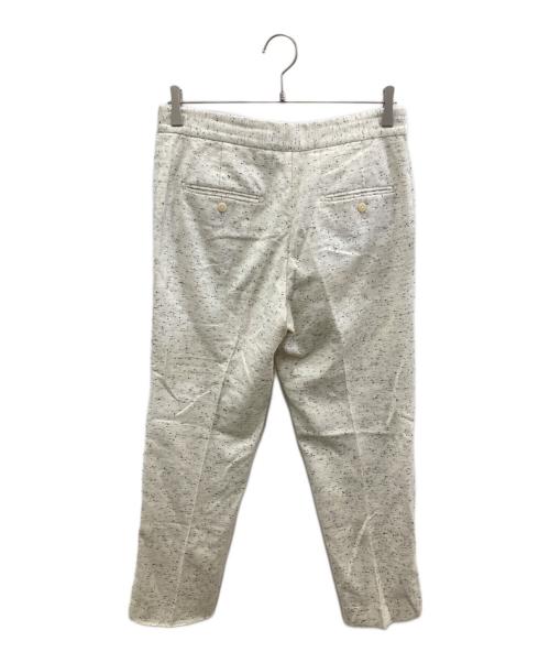 INCOTEX（インコテックス）INCOTEX (インコテックス) タックパンツ アイボリー サイズ:40の古着・服飾アイテム