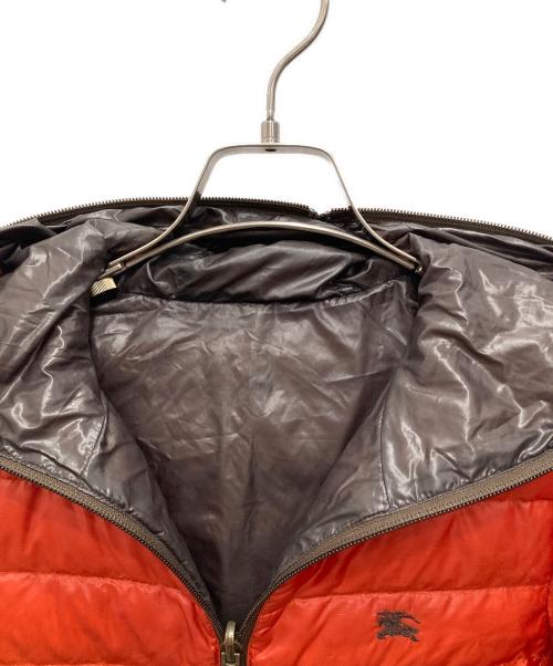 BURBERRY BLUE LABEL（バーバリーロンドンブルーレーベル）BURBERRY BLUE LABEL (バーバリーロンドンブルーレーベル) ダウンジャケット オレンジ サイズ:38の古着・服飾アイテム