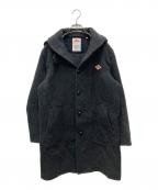 DANTONダントン）の古着「ウールモッサフードコート」｜グレー