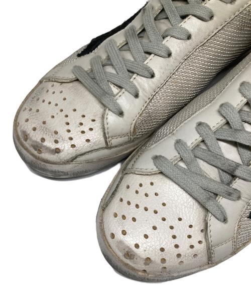 GOLDEN GOOSE（ゴールデングース）GOLDEN GOOSE (ゴールデングース) ヴィンテージ加工スニーカー ホワイト×ブラック サイズ:40の古着・服飾アイテム