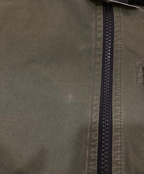 STONE ISLAND（ストーンアイランド）STONE ISLAND (ストーンアイランド) OLD EFFECT CANVAS OVERSHIRT カーキ サイズ:Sの古着・服飾アイテム