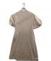 emmi PLAX (エミ) 袖ボリュームカットソーワンピース ベージュ サイズ:F：6000円