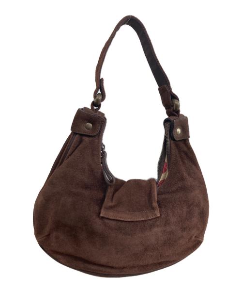 DOLCE & GABBANA（ドルチェ＆ガッバーナ）DOLCE & GABBANA (ドルチェ＆ガッバーナ) スエードワンショルダーバッグ ブラウンの古着・服飾アイテム