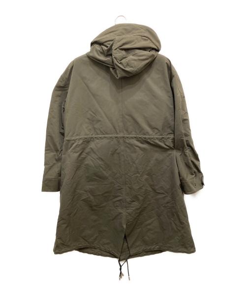 THE RERACS（ザ リラクス）THE RERACS (ザ リラクス) ライナー付モッズコート オリーブ サイズ:48の古着・服飾アイテム