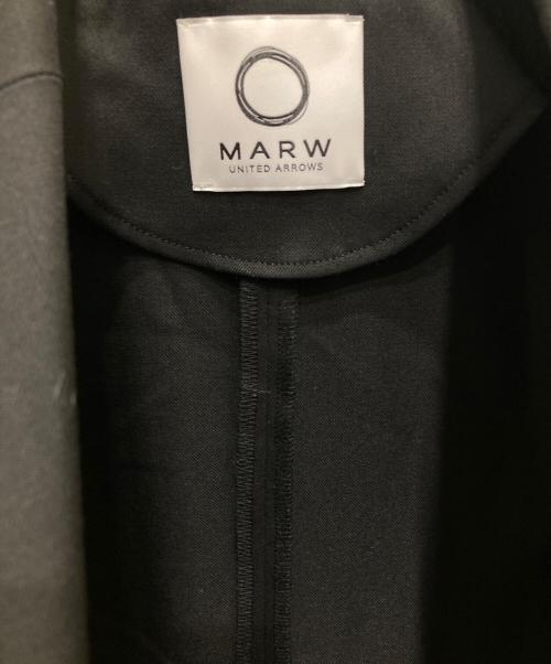 MARW UNITED ARROWS（マルゥ ユナイテッドアローズ）MARW UNITED ARROWS (マルゥ ユナイテッドアローズ) ダブルジャケット ワンピース ブラック サイズ:36の古着・服飾アイテム