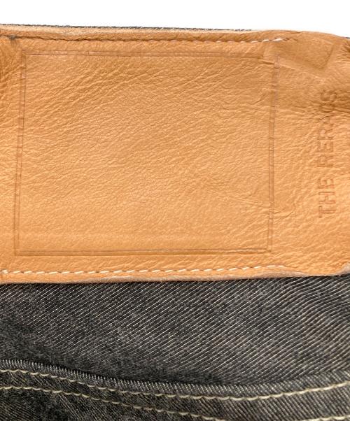 THE RERACS（ザ リラクス）THE RERACS (ザ リラクス) 24SS KUURA DENIM THE WIDE DENIM ブラック サイズ:36の古着・服飾アイテム