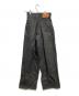 THE RERACS (ザ リラクス) 24SS KUURA DENIM THE WIDE DENIM ブラック サイズ:36：13000円