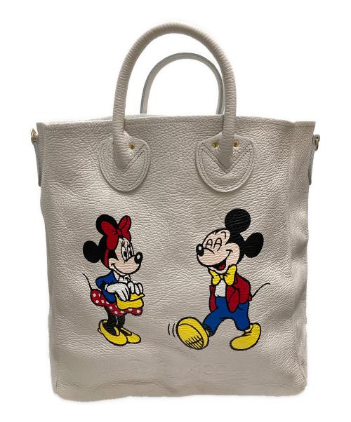 DISNEY（ディズニー）Disney (ディズニー) YOUNG & OLSEN The DRYGOODS STORE (ヤングアンドオルセン ザ ドライグッズストア) Disney100 / トートバッグ アイボリー 未使用品の古着・服飾アイテム