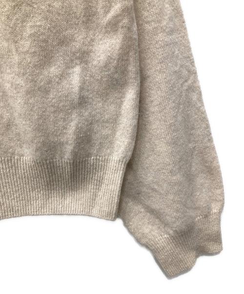 DANTON（ダントン）DANTON (ダントン) ラムズウール クルーネックプルオーバー ロングスリーブ アイボリー サイズ:38の古着・服飾アイテム