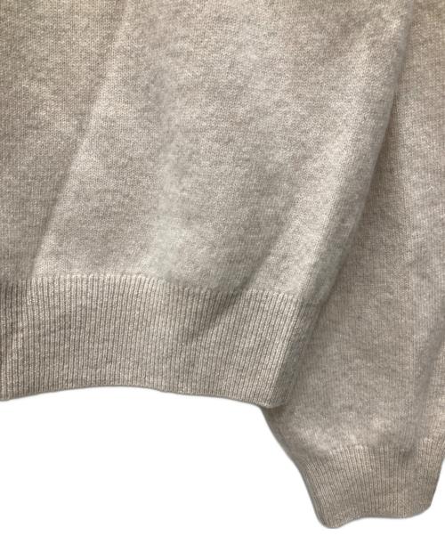 DANTON（ダントン）DANTON (ダントン) ラムズウール クルーネックプルオーバー ロングスリーブ アイボリー サイズ:38の古着・服飾アイテム