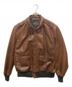 SCHOTT BROS.ショット）の古着「A-2ジャケット」｜ブラウン