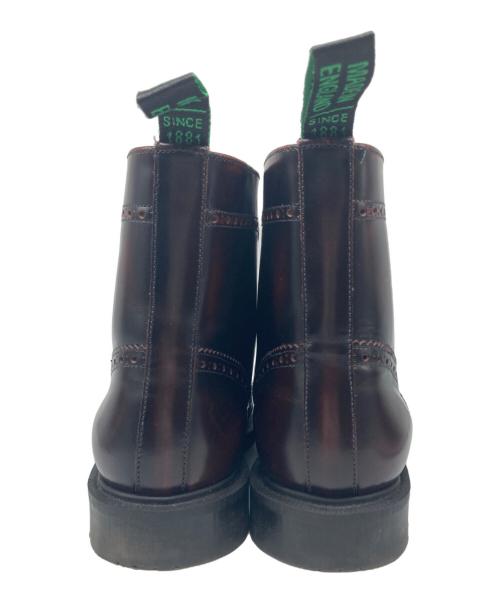 SOLOVAIR（ソロヴェアー）solovair (ソロヴェアー) ウィングチップブーツ ブラウン サイズ:7の古着・服飾アイテム