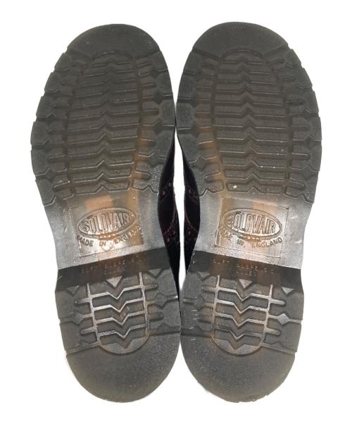 SOLOVAIR（ソロヴェアー）solovair (ソロヴェアー) ウィングチップブーツ ブラウン サイズ:7の古着・服飾アイテム