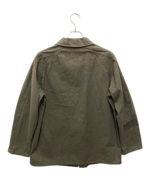 迷送香（マンネンロウ）迷送香 (マンネンロウ) ヘビー オックス ワーク ジャケット カーキ サイズ:2の古着・服飾アイテム