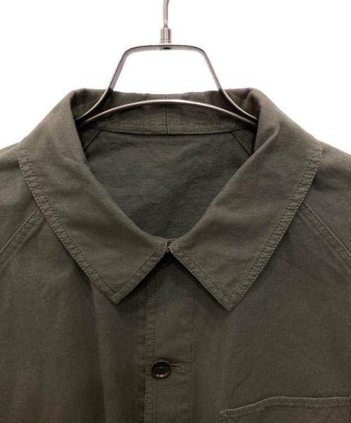 迷送香（マンネンロウ）迷送香 (マンネンロウ) ヘビー オックス ワーク ジャケット カーキ サイズ:2の古着・服飾アイテム