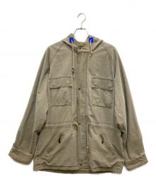 CREW（クルー）の古着「フーデッドコート」｜カーキ