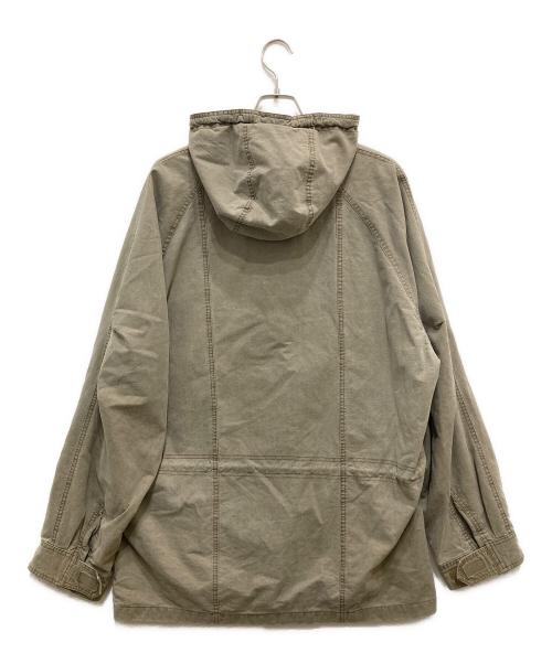 CREW（クルー）CREW (クルー) フーデッドコート カーキ サイズ:Lの古着・服飾アイテム