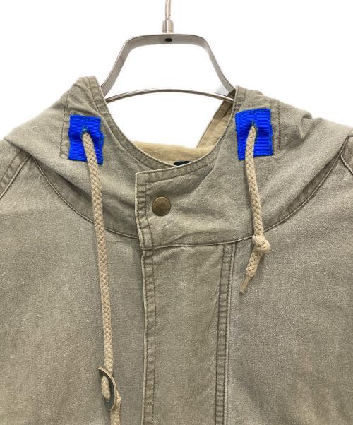 CREW（クルー）CREW (クルー) フーデッドコート カーキ サイズ:Lの古着・服飾アイテム
