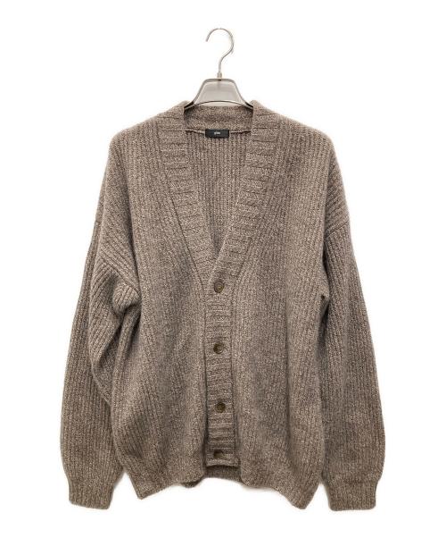 gim（ジム）gim (ジム) カシミヤオーバーサイズカーディガン ベージュ サイズ:Lの古着・服飾アイテム
