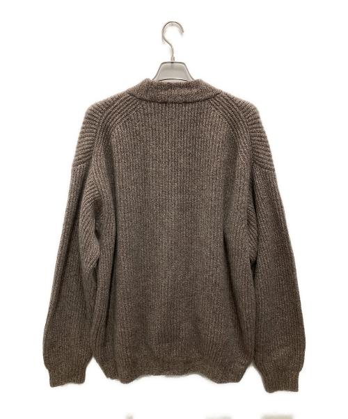 gim（ジム）gim (ジム) カシミヤオーバーサイズカーディガン ベージュ サイズ:Lの古着・服飾アイテム