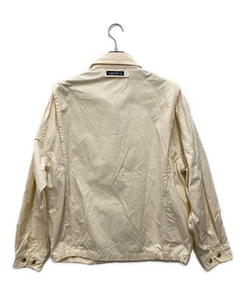 NAUTICA（ノーティカ）NAUTICA (ノーティカ) ジップアップジャケット ベージュ サイズ:Lの古着・服飾アイテム
