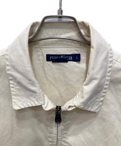 NAUTICA（ノーティカ）NAUTICA (ノーティカ) ジップアップジャケット ベージュ サイズ:Lの古着・服飾アイテム