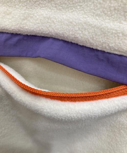 HUF（ハフ）HUF (ハフ) elysian quarter zip fleece ホワイト サイズ:XLの古着・服飾アイテム