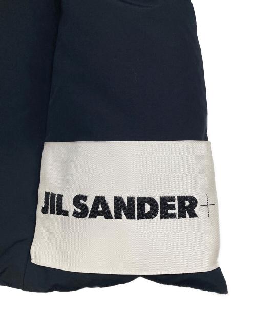 JIL SANDER+（ジルサンダープラス）JIL SANDER+ (ジルサンダープラス) ダウンマフラー ネイビー サイズ:Uの古着・服飾アイテム