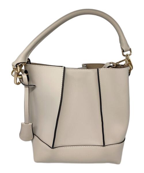 Gianni Notaro（ジャンニ ノターロ）Gianni Notaro (ジャンニ ノターロ) ルーガ ビカーラ ショルダーバッグ ベージュの古着・服飾アイテム