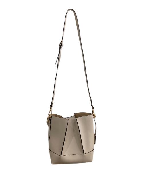 Gianni Notaro（ジャンニ ノターロ）Gianni Notaro (ジャンニ ノターロ) ルーガ ビカーラ ショルダーバッグ ベージュの古着・服飾アイテム