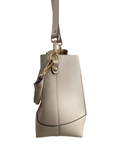 Gianni Notaro（ジャンニ ノターロ）Gianni Notaro (ジャンニ ノターロ) ルーガ ビカーラ ショルダーバッグ ベージュの古着・服飾アイテム