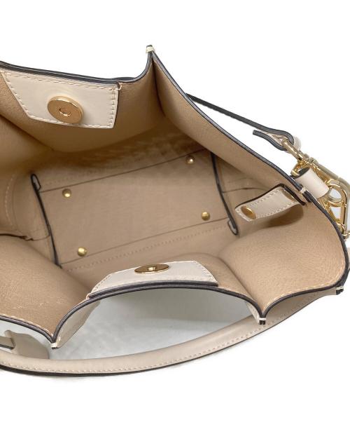 Gianni Notaro（ジャンニ ノターロ）Gianni Notaro (ジャンニ ノターロ) ルーガ ビカーラ ショルダーバッグ ベージュの古着・服飾アイテム