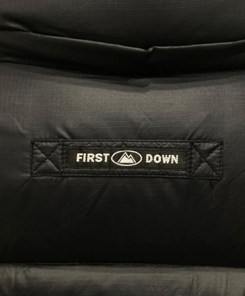 FIRST DOWN（ファーストダウン）FIRST DOWN (ファーストダウン) ダウンジャケット ブラック サイズ:Sの古着・服飾アイテム