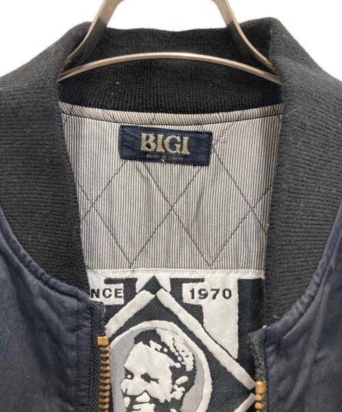 BIGI（ビギ）BIGI (ビギ) ナイロンジャケット ブラック サイズ:タグにサイズ表記なしの古着・服飾アイテム