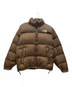 THE NORTH FACEザ ノース フェイス）の古着「ヌプシダウンジャケット」｜ブラウン
