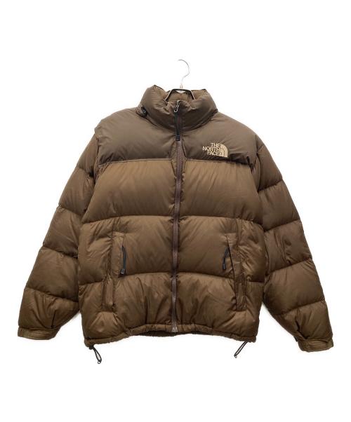 THE NORTH FACE（ザ ノース フェイス）THE NORTH FACE (ザ ノース フェイス) ヌプシダウンジャケット ブラウン サイズ:Lの古着・服飾アイテム