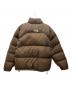 THE NORTH FACE (ザ ノース フェイス) ヌプシダウンジャケット ブラウン サイズ:L：15000円