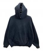 LOS ANGELES APPARELロサンゼルスアパレル）の古着「14OZプルオーバーパーカー」｜ブラック