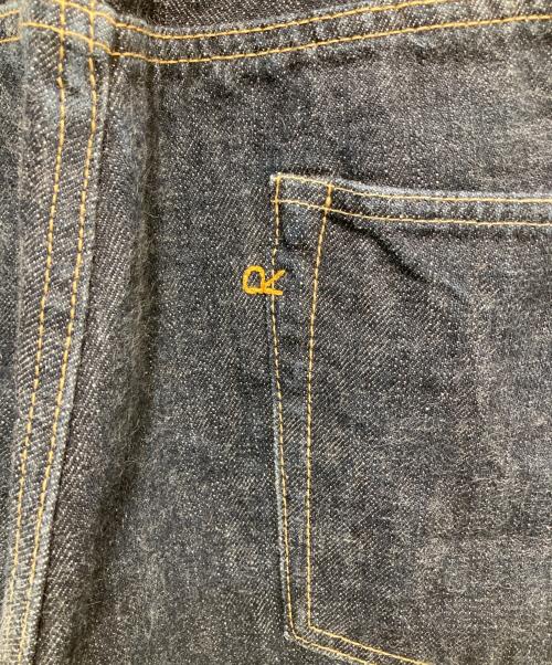 45rpm（45アールピーエム）45rpm (45アールピーエム) 再び6.5空比古比女(濃)デニムパンツ インディゴ サイズ:34の古着・服飾アイテム