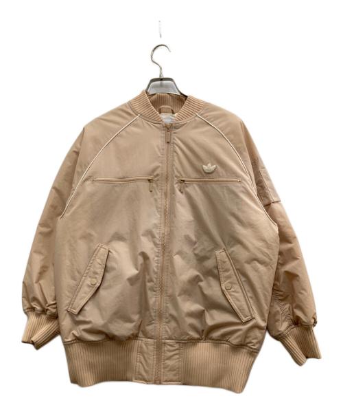 adidas（アディダス）adidas (アディダス) ボンバージャケット ベージュ サイズ:Sの古着・服飾アイテム