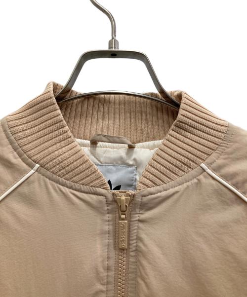 adidas（アディダス）adidas (アディダス) ボンバージャケット ベージュ サイズ:Sの古着・服飾アイテム