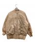 adidas（アディダス）の古着「ボンバージャケット」｜ベージュ