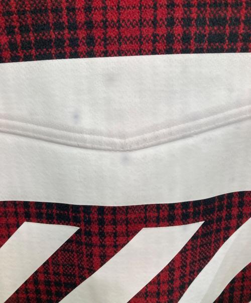 OFF-WHITE（オフホワイト）OFF-WHITE (オフホワイト) 長袖シャツ レッド サイズ:Mの古着・服飾アイテム