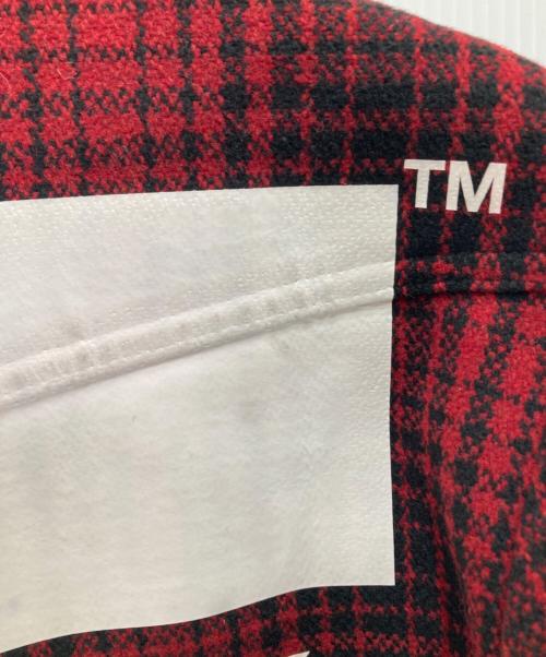 OFF-WHITE（オフホワイト）OFF-WHITE (オフホワイト) 長袖シャツ レッド サイズ:Mの古着・服飾アイテム